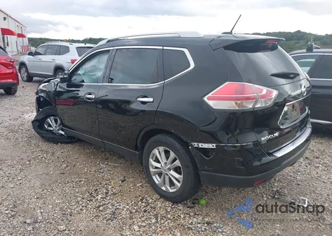 2015 Nissan Rogue Sv z USA, uszkodzony, nr VIN KNMAT2MVXFP511289